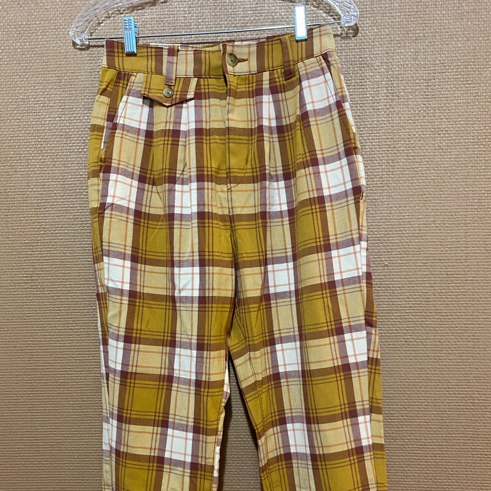 Plaid pants